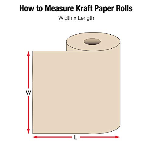 Aviditi Kraft Papír Tekercs, 40, 40 x 900', Kraft, - ban Újrahasznosított Papír, Ideális Csomagolás,
