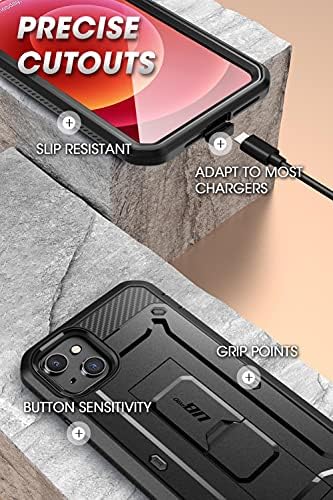 SUPCASE Egyszarvú Bogár Pro Sorozat Esetében iPhone 13 (2021 Kiadás) 6.1 Colos, Beépített képernyővédő