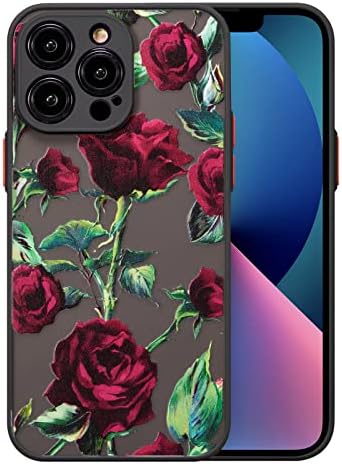 XIZYO iPhone 13 Pro Esetben 6.1 Colos Virágos Rózsa Telefon Esetében Aranyos Esztétikai Telefon Esetében