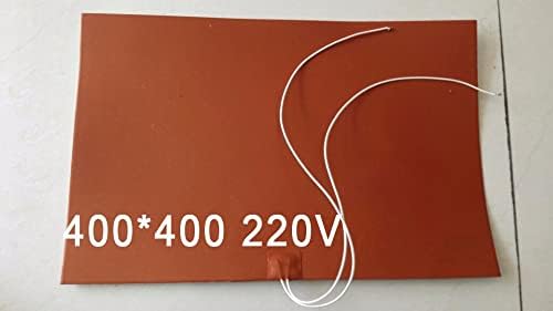 400 mm Szilikon gumi fűtés lemez melegítő együttes Szilikagél pad lap 3D Nyomtatás a nyomtató szilikon