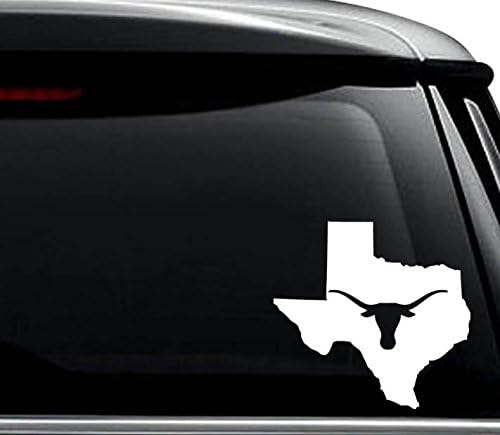 Texas Állam Longhorn Térkép Matrica Használható Laptop, Sisak, Autó, Teherautó, Motorkerékpár, Windows,