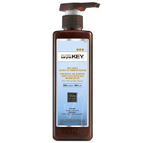 Saryna Kulcs Curl Ellenőrzési Vegyes Shea 70-30 (500ml/16.9 oz) - Hagyja-a-Hidratáló - Tiszta-Afrikai