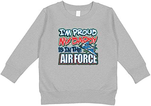 Amdesco Büszke vagyok, az apám A légierő Kisgyermek Pulóver