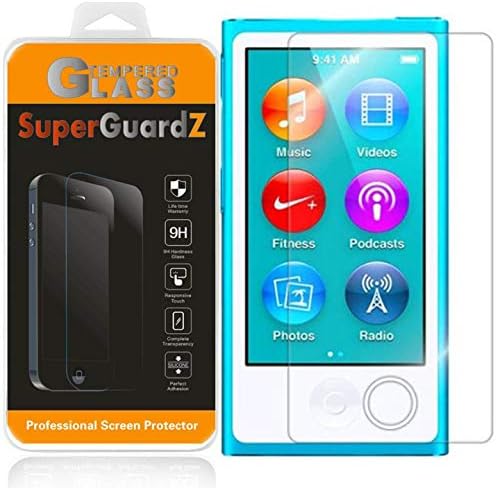 [3-Pack] iPod Nano 7 (7 Gen) Képernyő Védő Edzett Üveg, SuperGuardZ, 9H, 0.3 mm, Anti-Karcolás, Anti-Buborék,