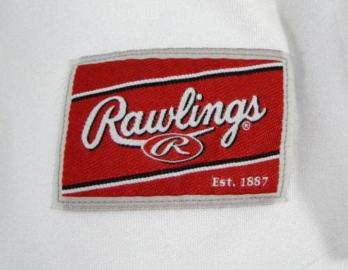 Greeneville Astros 58 Játékban Használt Fehér Jersey 48 DP24497 - Játék Használt MLB Mezek