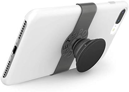 PopSockets: PopGrip Dia Non-Adhesive Telefon Grip & Állni egy Cserélhető Felső iPhone 7+/8+ Szilikon Tok