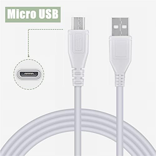 CJP-Geek 3.3 ft Fehér Kábel, USB Töltő Kábel Csere DSmobile 920DW DS-920DW Vezeték nélküli Duplex Mobil,