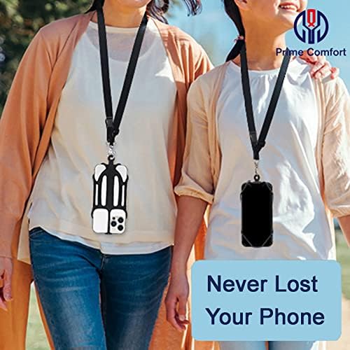 Mobiltelefon Rögzítésre Állítható nyakpánt Egyetemes Nyak Telefon tartó iPhone, Galaxy, valamint a Legtöbb