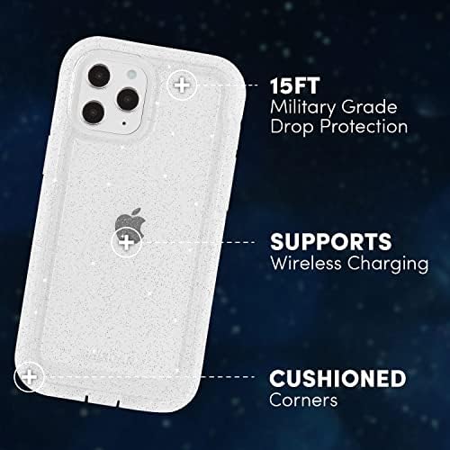 Pelikán Voyager-Sorozat - iPhone 12 / iPhone 12 Pro-Ügyben [18ft MIL-Grade Csepp Védelem] [Vezeték nélküli