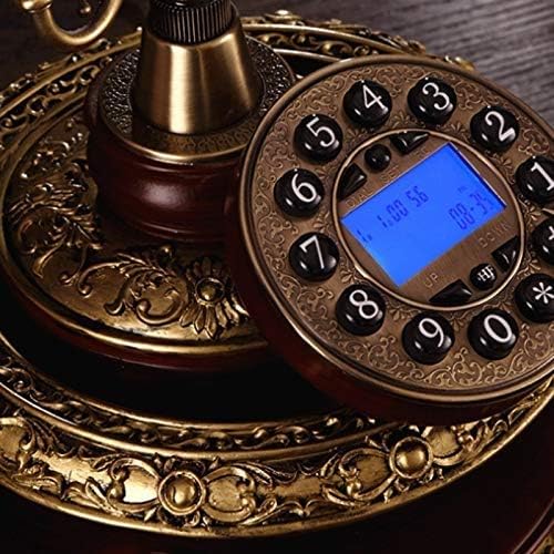 WALNUTA Rögzített Digitális Vintage Telefon Klasszikus Európai Retro Vezetékes Telefon, Vezetékes Fülhallgató