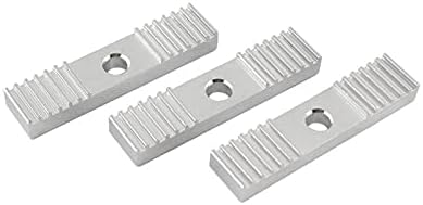 Nyomtató Kellékek 2db Alumínium Ötvözet Tooth Pitch 2 mm-es Alumínium Lemez GT2 vezérműszíj Darab Rögzítő
