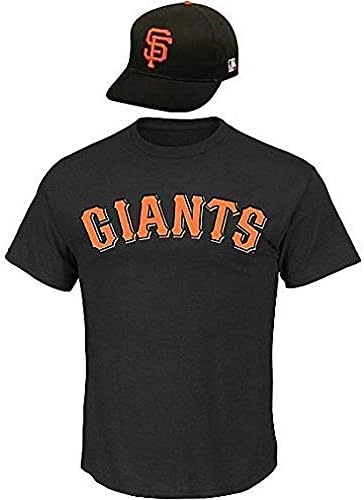 Fenséges Sportos San Francisco Giants (Ifjúsági Sapka/Ifjúsági Nagy Jersey) Fekete