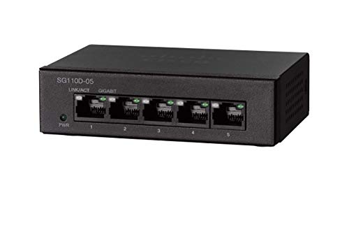 Cisco SG110D-05 5-Port Gigabit Asztali Switch