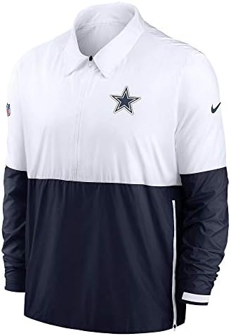 Dallas Cowboys Férfi Nike Könnyű Hosszú Ujjú Edző Kabát