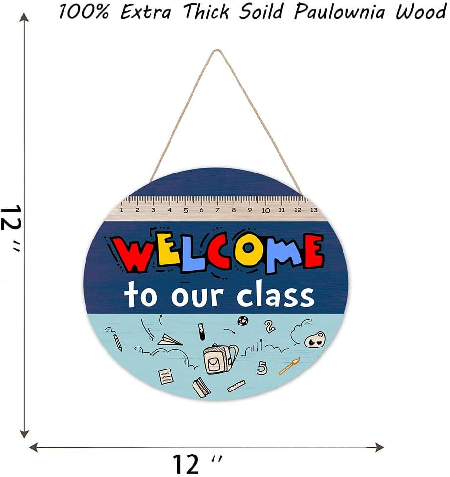 Fenarenes Üdvözlő Táblát az Osztálytermi Ajtó Dekoráció 12 Üdvözöljük A Tanterem Ajtaja Alá Üdv Újra Iskolába