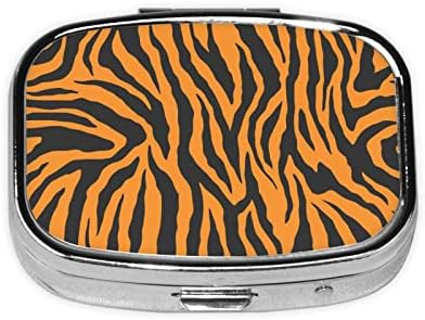 Narancs Tigris, Leopárd Hordozható Mini Utazási Napi Egy Tabletta Doboz - Tér Tabletta Emlékeztető, Vitamin