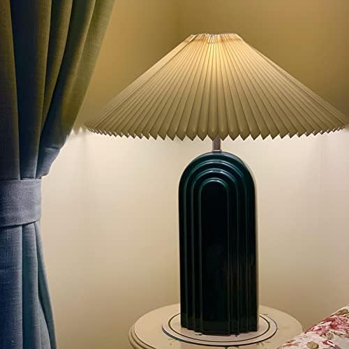 Éjjeli lámpa LED-es asztali lámpa Amerikai Retro Rakott asztali lámpa Vidéki Stílus Krém asztali lámpa,