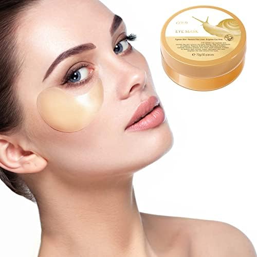 HEIMEABI Goldensnail Eyemask 50 Darab Eye Care Hidratáló Eyemask Alkalmas Bármilyen bőrtípus 1ml Szem