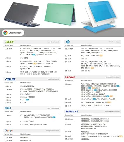 mCover Esetben Kompatibilis a 2021~2022 11.6 Acer Chromebook 311 CB311-11H (180° Zsanér) & Spin 311 CP311-3H