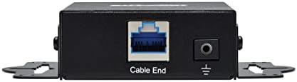 Tripp Lite in-Line Ethernet Hálózati Túlfeszültség Védő, Cat5 Cat5e Cat6 & Cat8, Akár 10 gigabit másodpercenként,