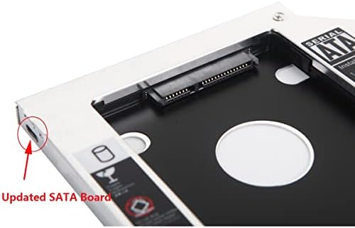 SATA 2. HDD-SSD Merevlemez, Optikai Bay Esetben Caddy Keret Tálcát HP Pavilion 15-AB Sorozat 15-ab030tx