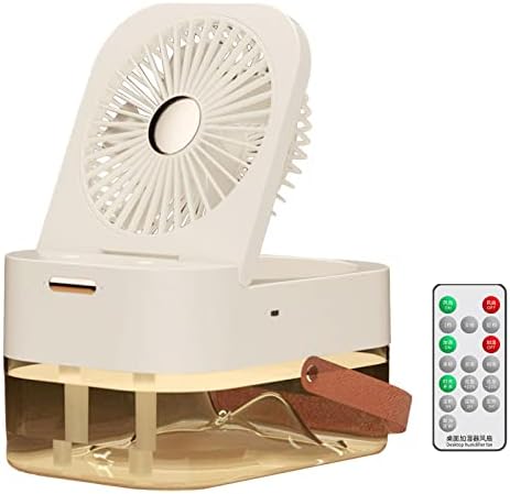 Baoblaze Asztali Párásító Ventilátor, Mini Klíma, Hordozható, 2, 5 L Nagy Kapacitású Csendes, a Levegő