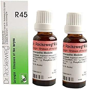 NWIL Dr. Reckeweg R45 Betegségek, A Gége Csepp(Csomag 2) Minden Rendelés