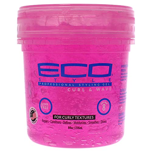 ECOCO Eco Stílus, Haj Férfiak Göndör, Valamint Hullám - Anti-Viszket, Alkohol-Mentes Formula - Tökéletes
