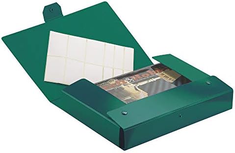 Esselte C32 EUROBOX Mappát, Projektek, 25 cm x 35 cm-es Gerinc, 12 cm - es, Zöld