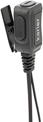Karier 2 Pin Akusztikus Cső Fülhallgató Fülhallgató AV Mikrofon Kompatibilis Kenwood Rádió TK260 TH-215
