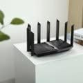 TP-Link - Archer AXE7800 Tri-Band Wi-Fi 6E Router - Fekete